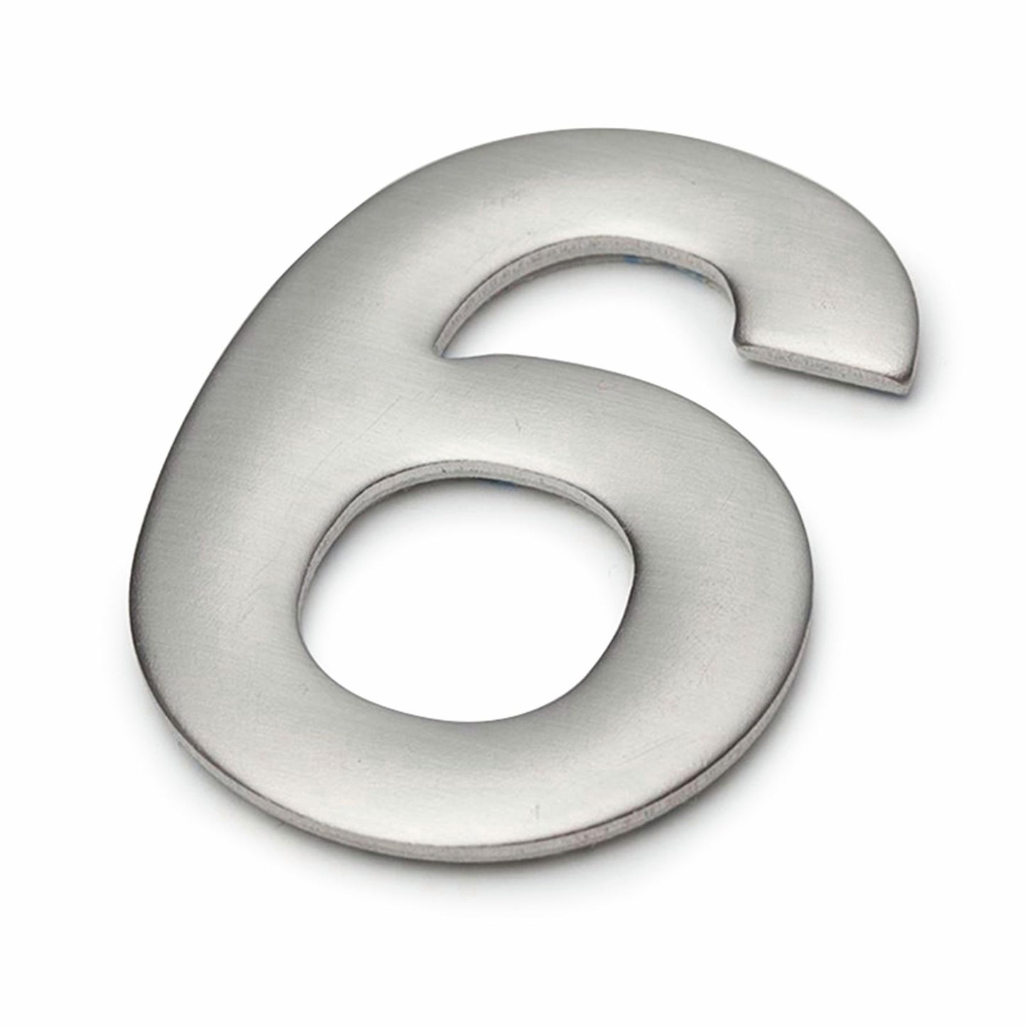Sandleford Stainless Steel Self Adhesive House Number 6 - 50mm