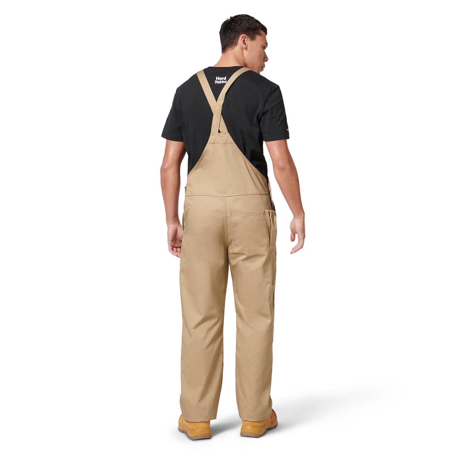 Hard Yakka Khaki Bib Brace Overalls - Size 92