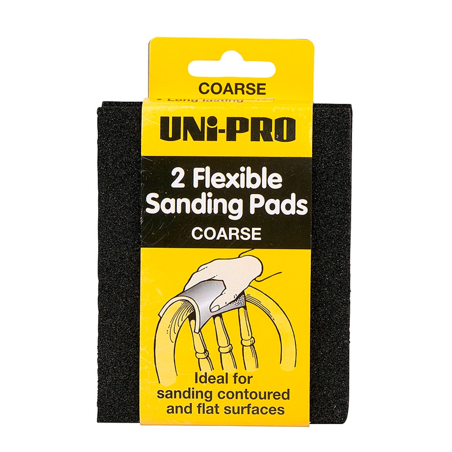 Uni Pro Coarse Sanding Pad - 2 Pack