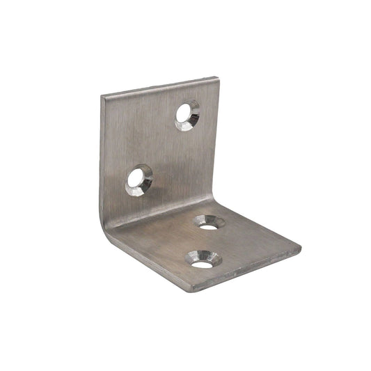 Carinya Stainless Steel Reinforcing Angle Bracket - 50mm x 50mm x 50mm