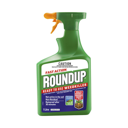 Roundup Fast Action Weed Killer - 1L