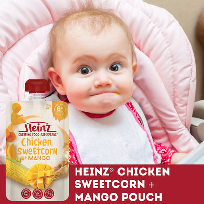 Heinz Baby Food Chicken Sweetcorn & Mango 6+ Months 120g