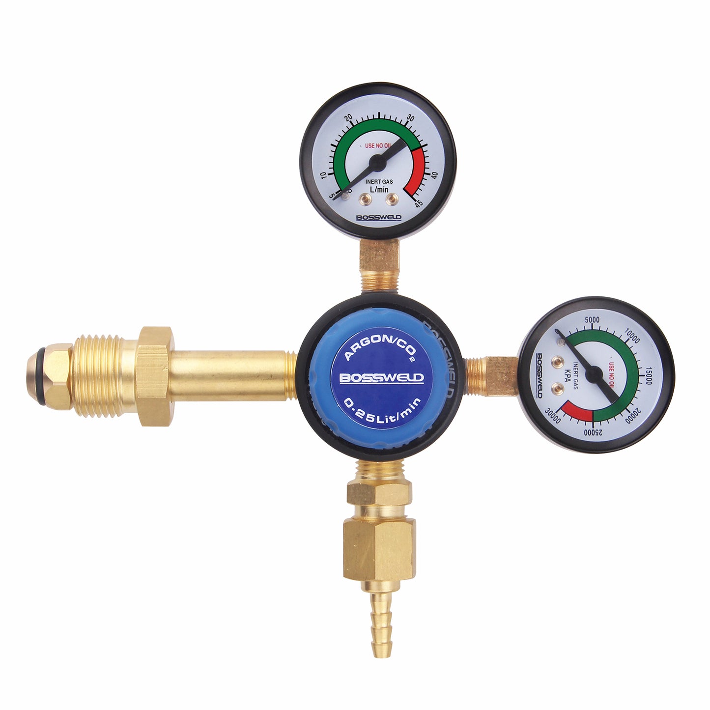 Bossweld Argon Regulator - 170mm