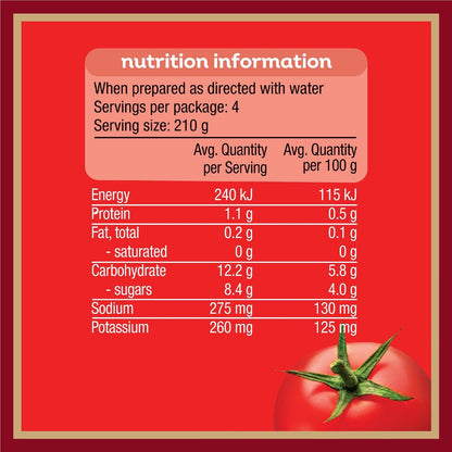 Heinz Big Red Salt Reduced Condensed Tomato Soup 420g