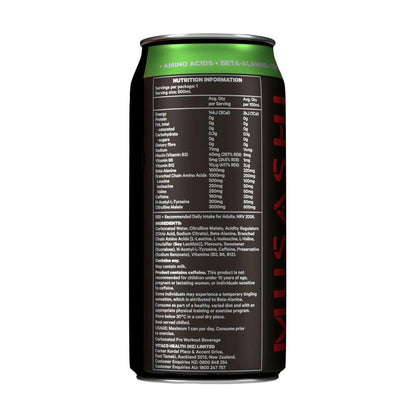 Musashi Energy Drink Green Apple - 500mL