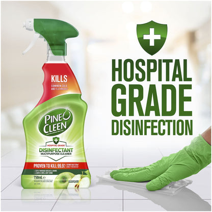 Pine O Cleen Crisp Apple Disinfectant Cleaning Spray 750ml
