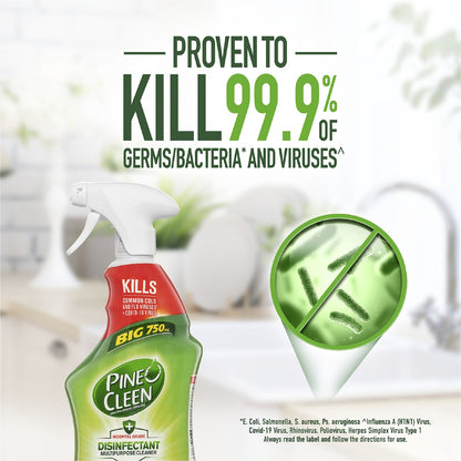 Pine O Cleen Crisp Apple Disinfectant Cleaning Spray 750ml