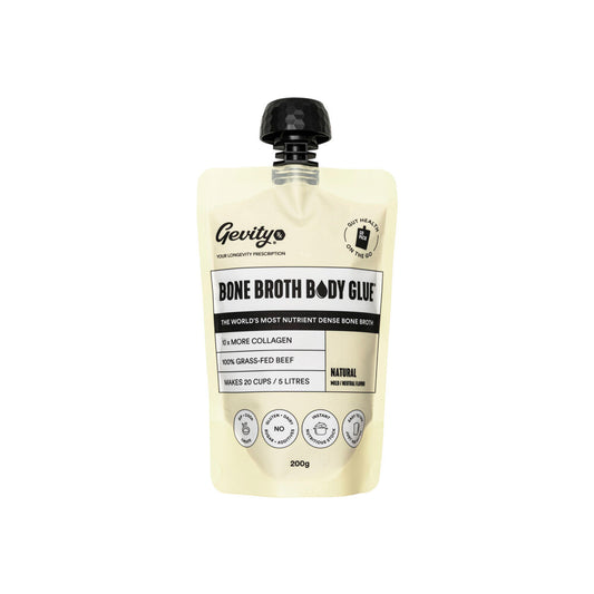 Gevity Rx Bone Broth Body Glue Natural Go Pack - 200g