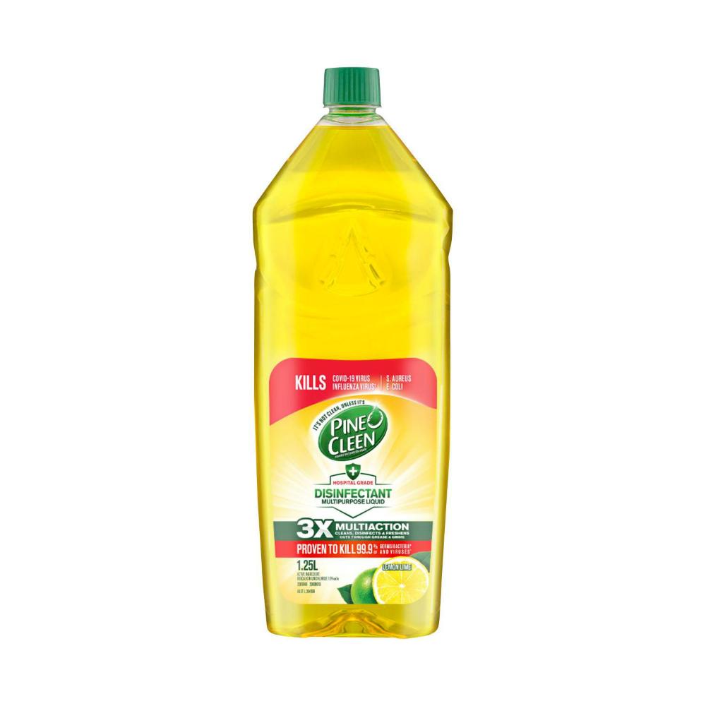 Pine O Cleen Lemon Lime Disinfectant Liquid - 1.25L