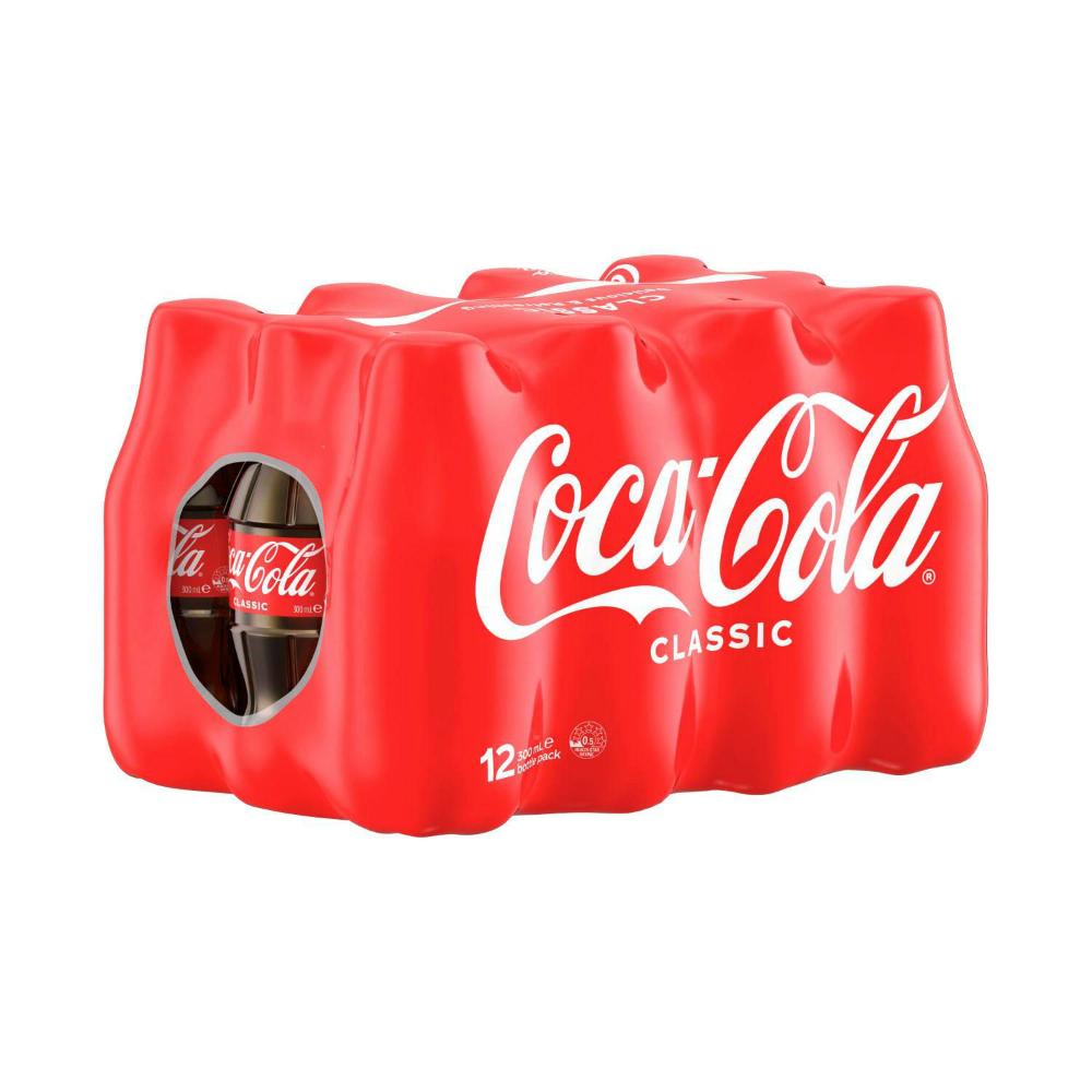 Coca-Cola assic Soft Drink Multipack Mini Bottles 12x300ml