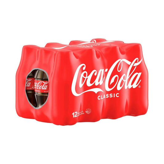 Coca-Cola assic Soft Drink Multipack Mini Bottles 12x300ml