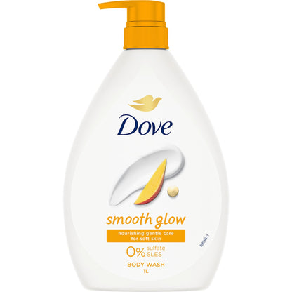 Dove Glowing Body Wash With Mango & Almond Butters 1l