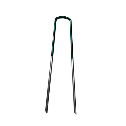 Jack Turf Peg - 150mm - Steel - Green PVC Coated - 100 Pack