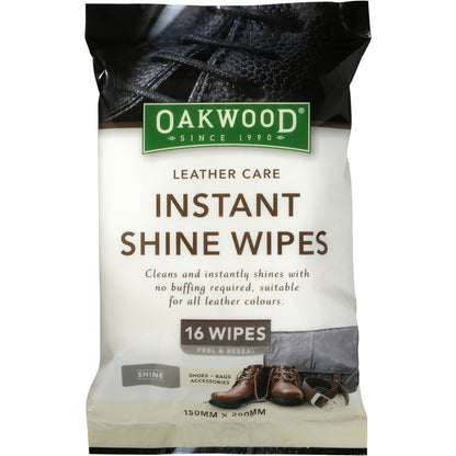Oakwood Leather Wipes 16 Pack
