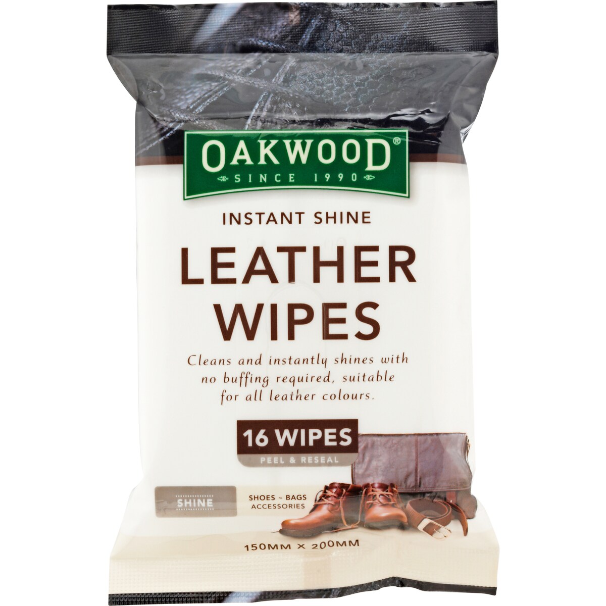 Oakwood Leather Wipes 16 Pack