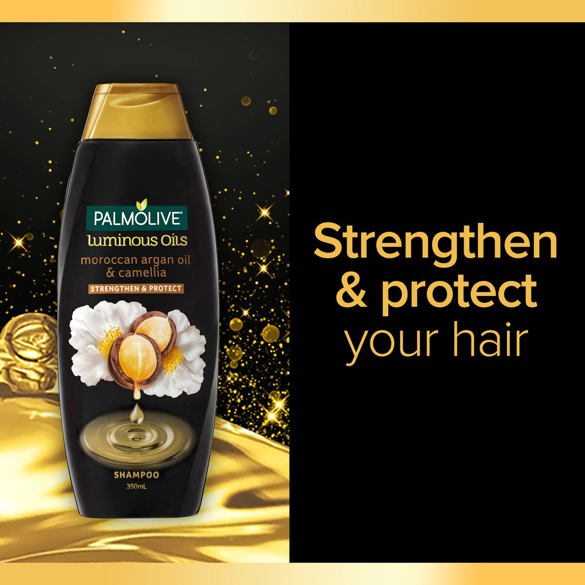 Palmolive Shampoo Luminous Oils Argan Oil 350mL