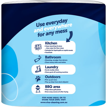 Viva White Paper Towel 8 X 60 Pack