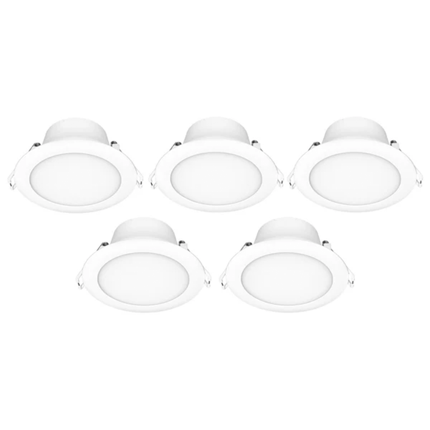 Arlec RGB CCT LED Downlight - 9W - 92mm - 5 Pack
