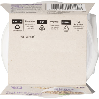 Sunrice Microwave Brown Rice & Quinoa Cups 125g X 2 Pack
