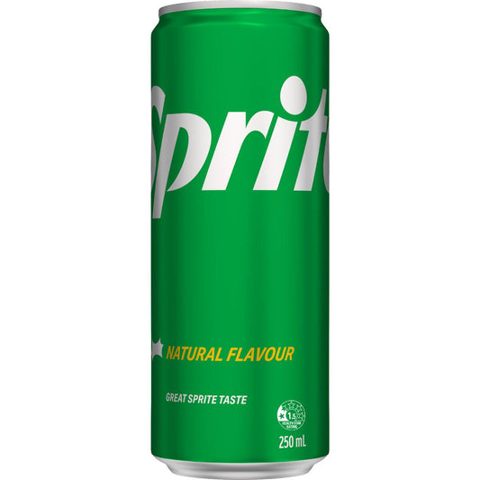 Sprite Lemonade Soft Drink Can 250ml
