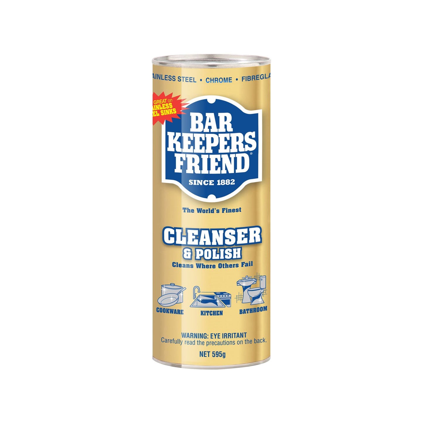 Bar Keepers Friend Cleanser Polish Powder - 595g