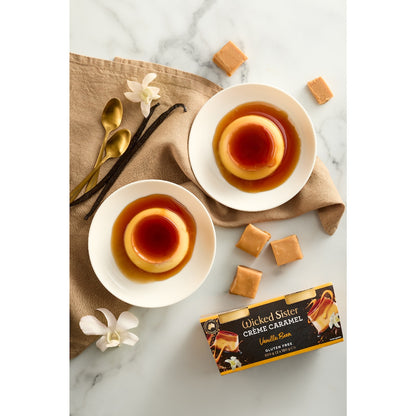 Wicked Sister Vanilla Bean Creme Caramel 150g X 2 Pack