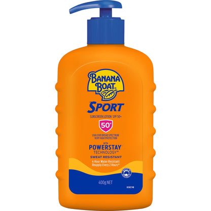 Banana Boat Spf 50+ Sport Sunscreen Lotion 400g