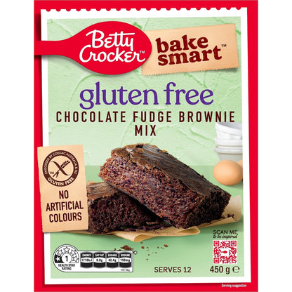 Betty Crocker Gluten Free Chocolate Fudge Brownie Mix 450g