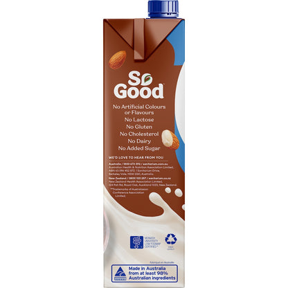 Sanitarium So Good Unsweetened Almond Coconut Long Life Milk Uht 1l