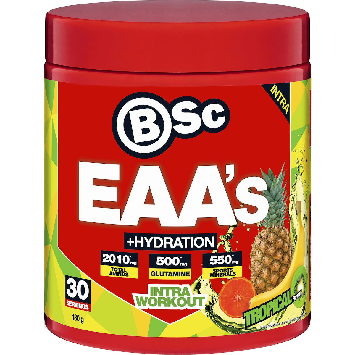 Bsc Eaas Hydration Tropical 180g