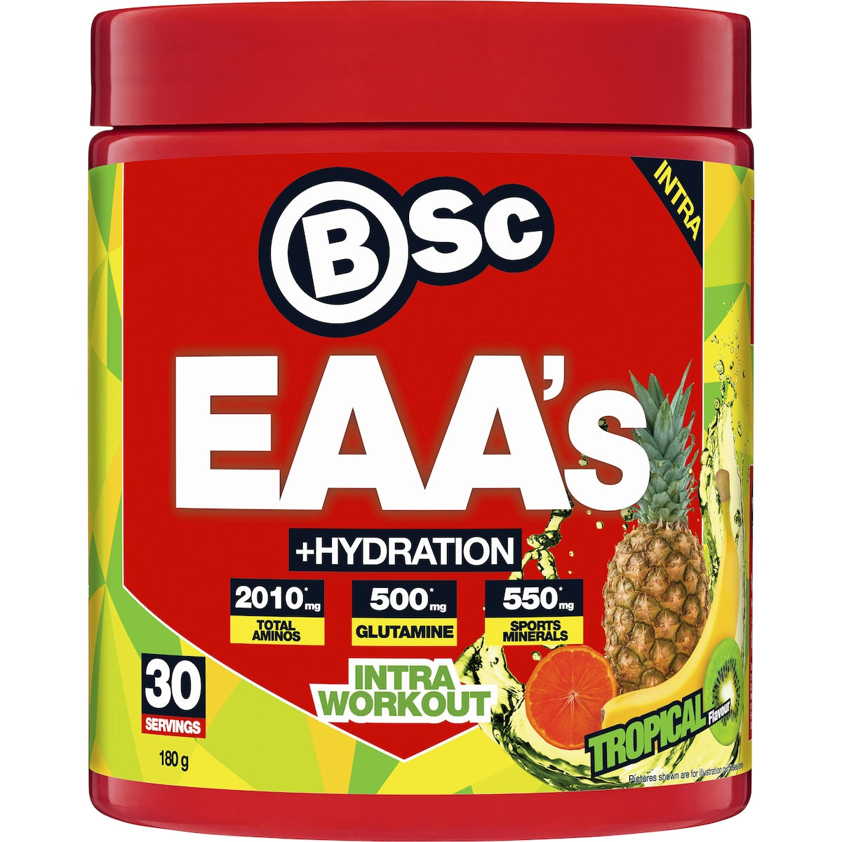 Bsc Eaas Hydration Tropical 180g