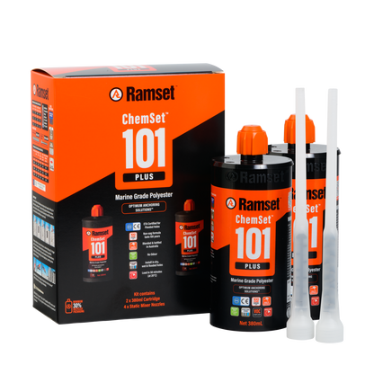 Ramset Chemset 101 Injection Kit - 2 x 380ml