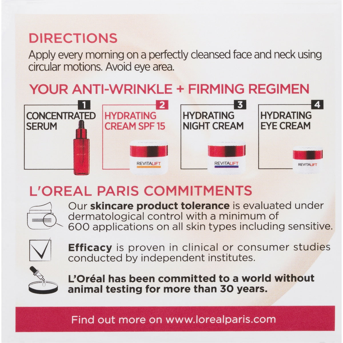 Loreal Paris Revitalift Hydrating Cream Spf 15 50ml