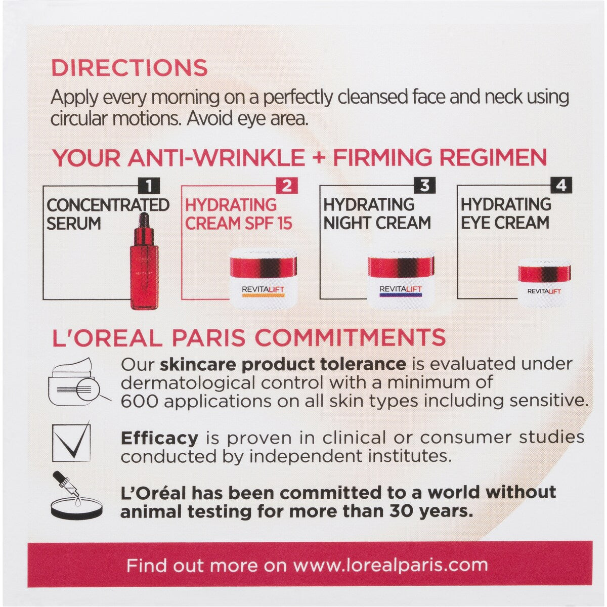 Loreal Paris Revitalift Hydrating Cream Spf15 50ml