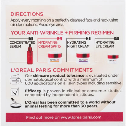 Loreal Paris Revitalift Hydrating Cream Spf 15 50ml