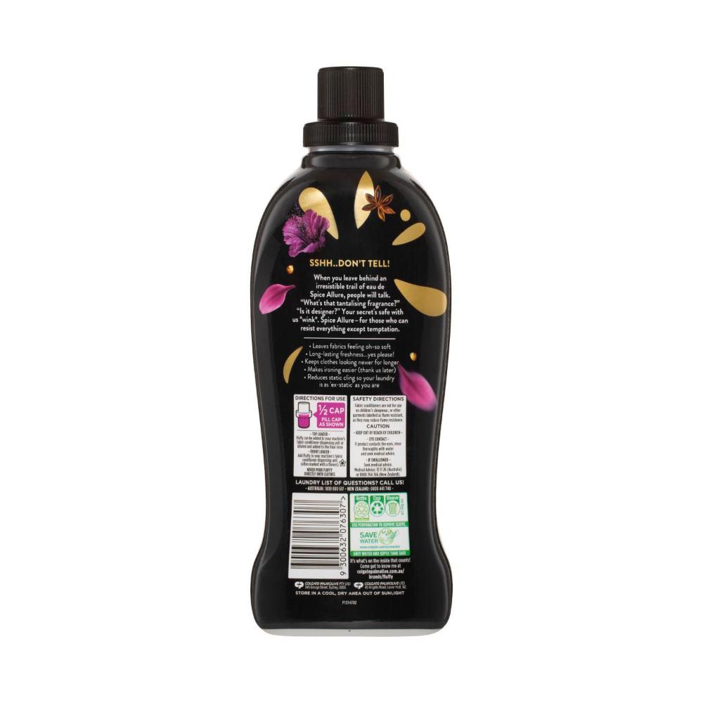 Fluffy Concentrate Liquid Fabric Softener Conditioner Fragrance Temptations Sp ... 1L