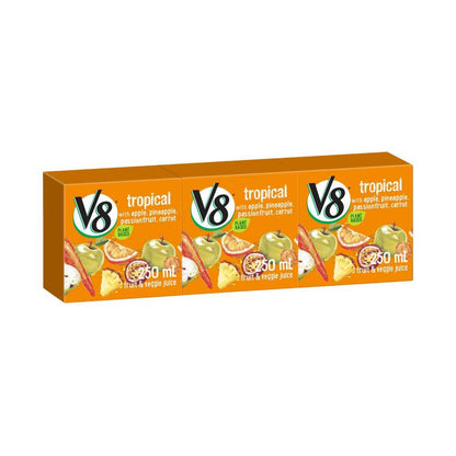 Campbell's V8 Tropical Juice 250ml - 3 Pack