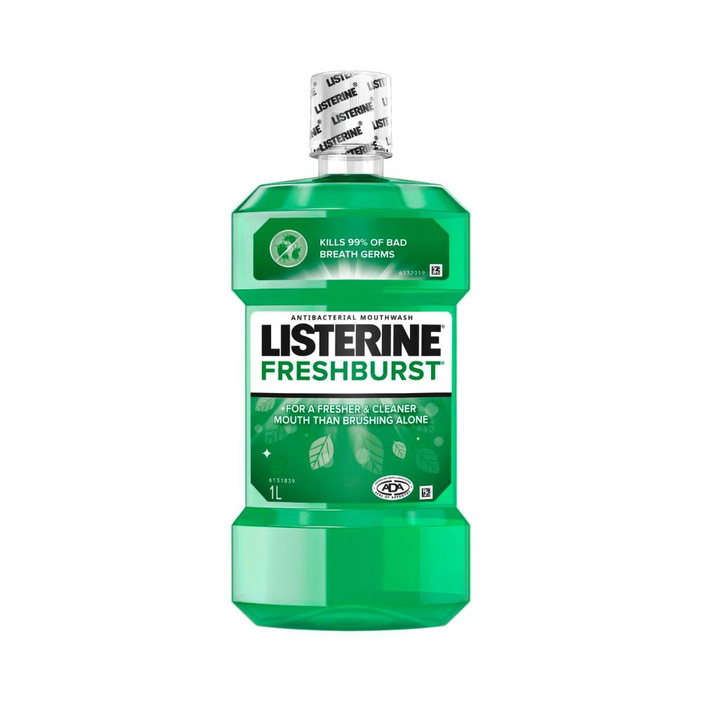Listerine Freshburst Antibacterial Mouthwash - 1L