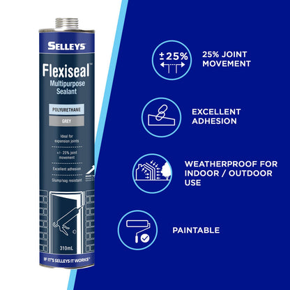 Selleys Grey Flexiseal - 310ml