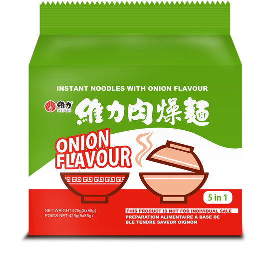 Wei Lei Onion Noodles 5 Pack