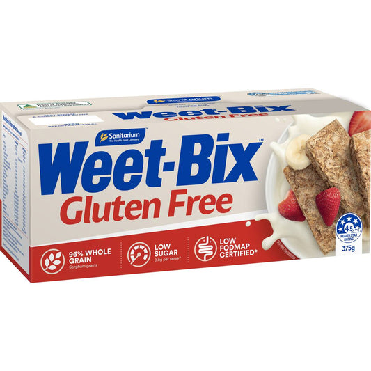 Weet-bix Gluten Free Breakfast Cereal 375g