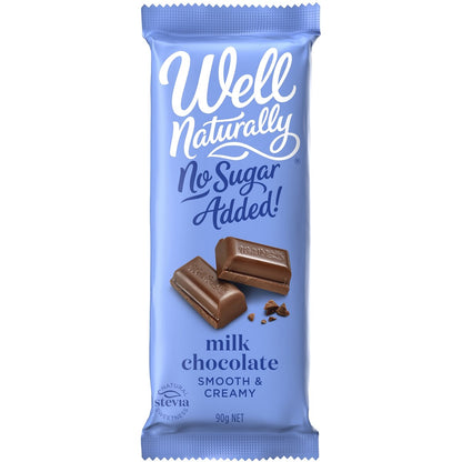 Well Naturally Bar Milk 90g