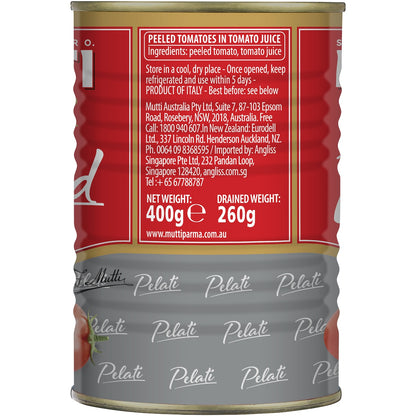 Mutti Peeled Tomatoes Whole 400g