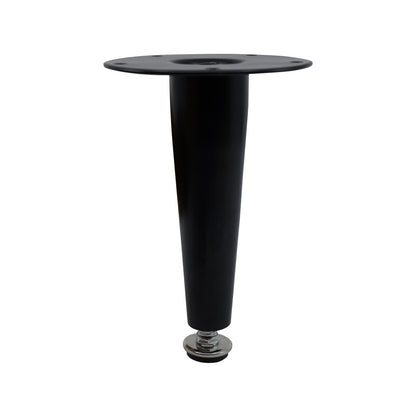 Adoored 150mm Black Tapered Metal Legs