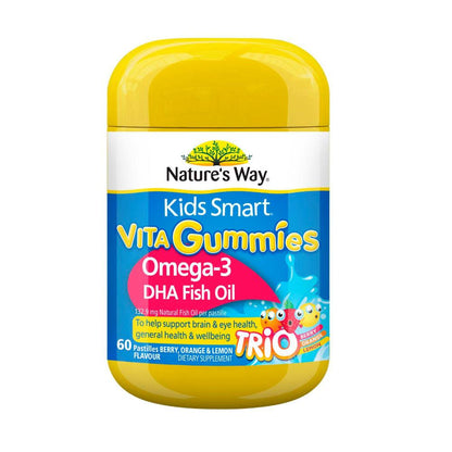Nature's Way Kids Smart Vita Gummies Omega - 60 pack