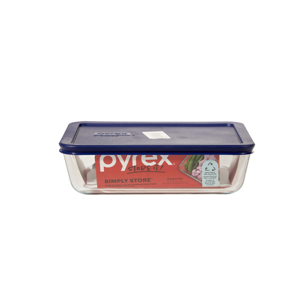 Pyrex Simply Store Glass Rectangle Container 1.4l - 1 each