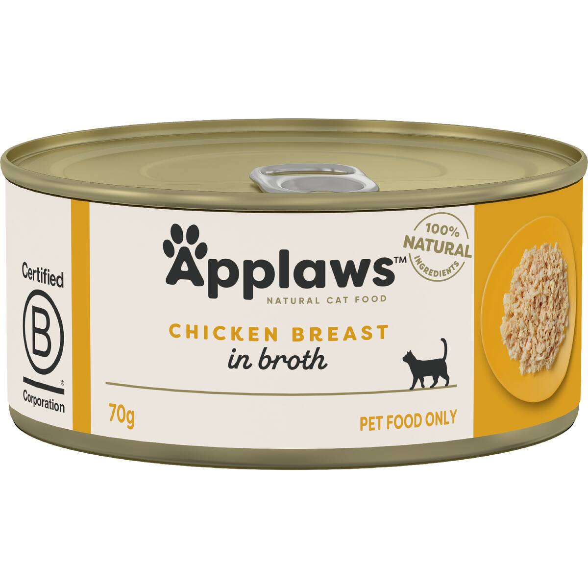 Applaws Chicken Breast Tin Wet Cat Food 70g