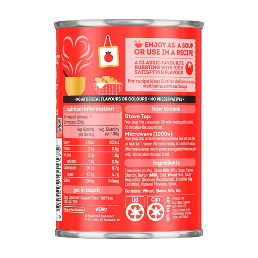 Heinz Soup For One Creamy Tomato Can - 300g