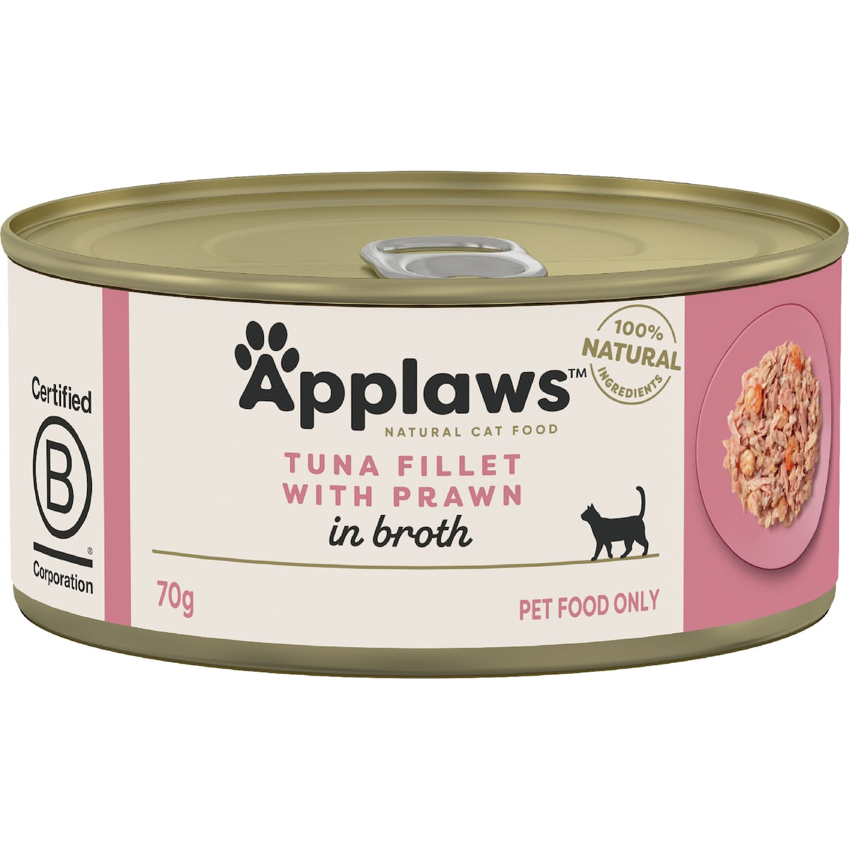 Applaws Tuna & Prawn Tin Wet Cat Food 70g