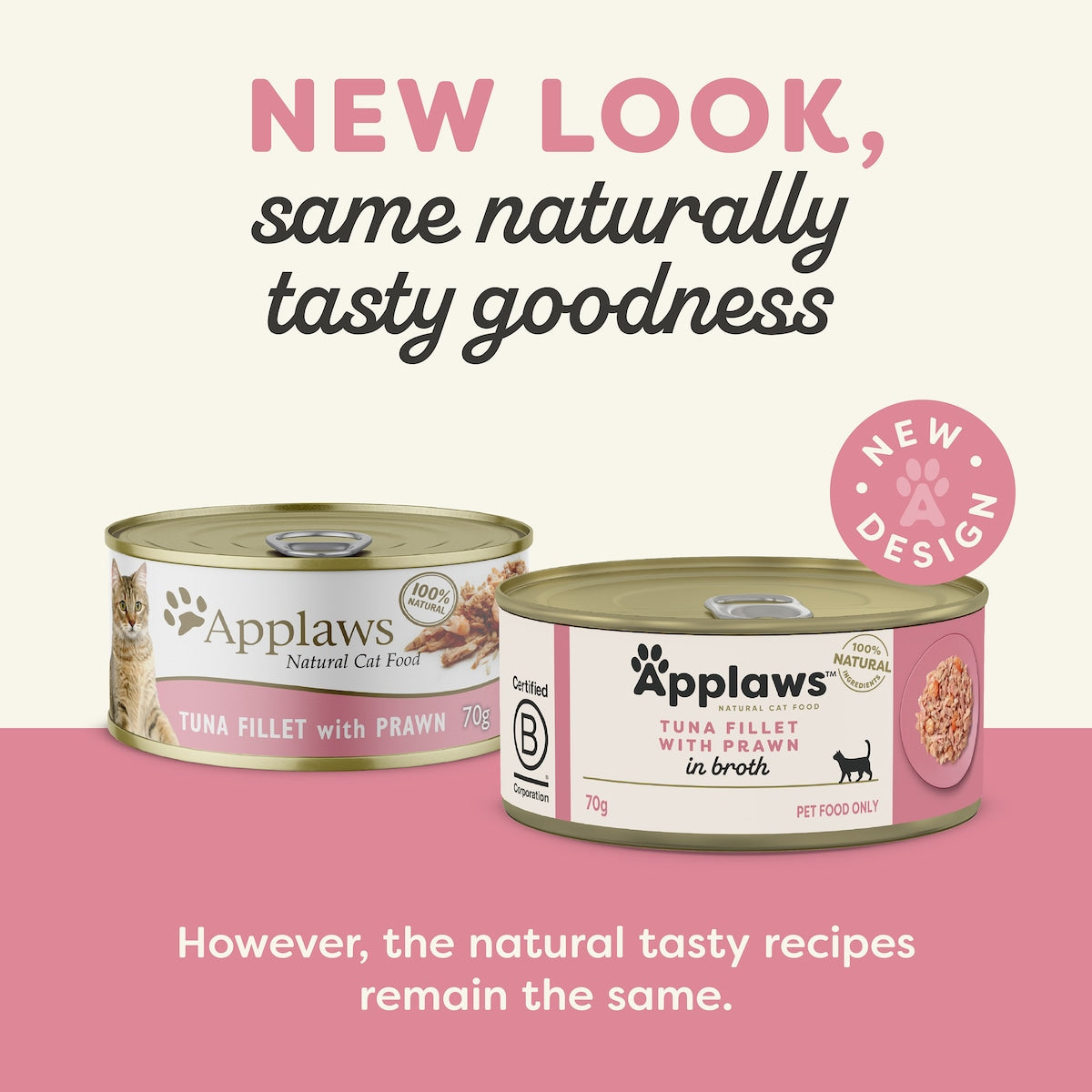 Applaws Tuna & Prawn Tin Wet Cat Food 70g